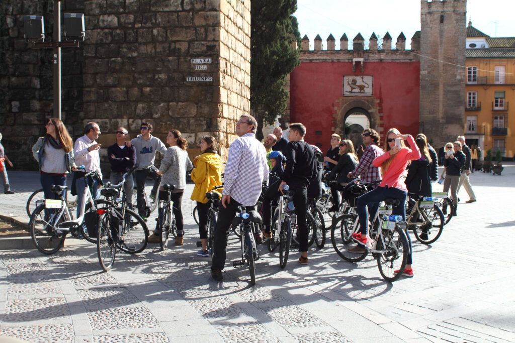 Fietstocht door Sevilla